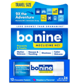 Bonine Raspberry Chewable Motion Sickness Relief Tablets, 12 Count