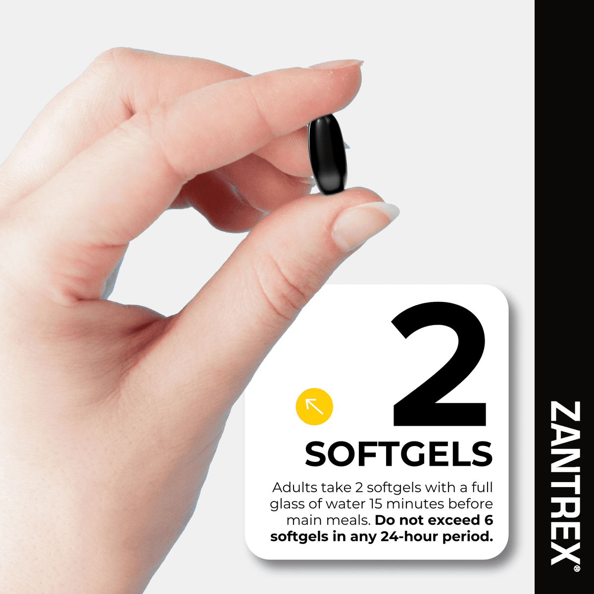 Zantrex Black Capsules With GLP-1 Extracts for Metabolism and Weight Support, 84 Count
