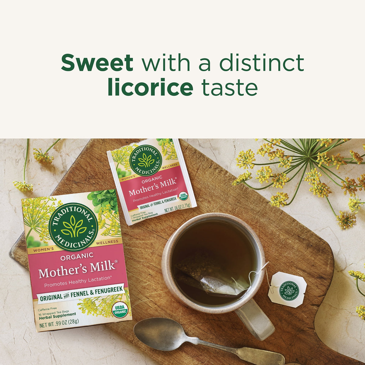 Traditional Medicinal Mother's Milk, Organic Tea Bags, 16 Count