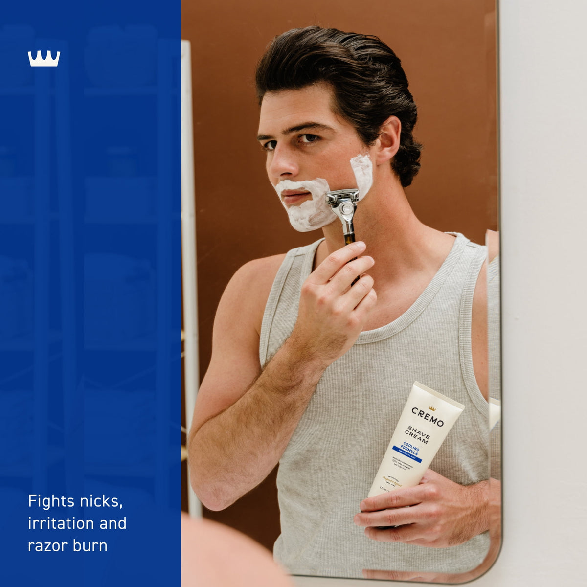 Cremo Men's Cooling Shave Cream, Refreshing Mint Scent, 6 Fl Oz