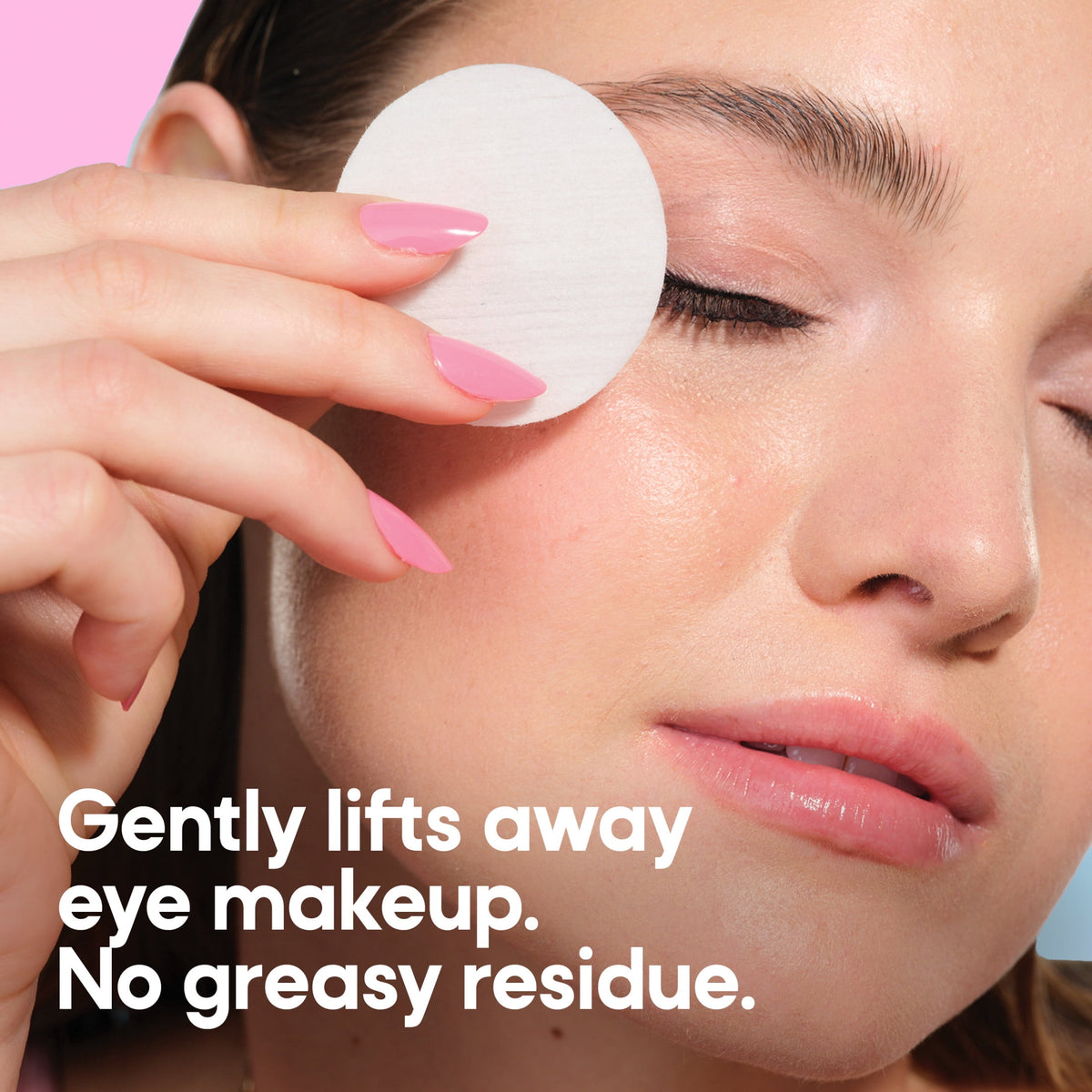 Almay Oil Free Micellar Eye Makeup Remover Pads, Gentle & Hypoallergenic, Fragrance-Free, Ophthalmologist Tested, Suitable for Sensitive Eyes