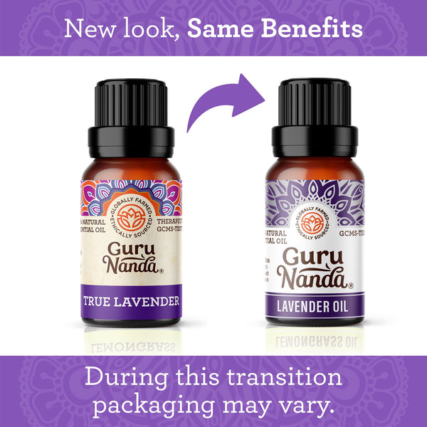 GuruNanda Pure & Natural Lavender Essential Oil, Aromatherapy & Diffuser, 15 mL
