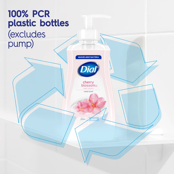 Dial Clean + Gentle Liquid Hand Soap, Cherry Blossom Gentle Hand Soap, 7.5 fl oz