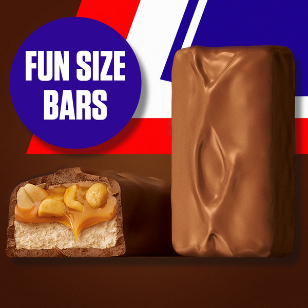 Snickers Fun Size Chocolate Bars, 18.71 oz Jumbo Candy Bag