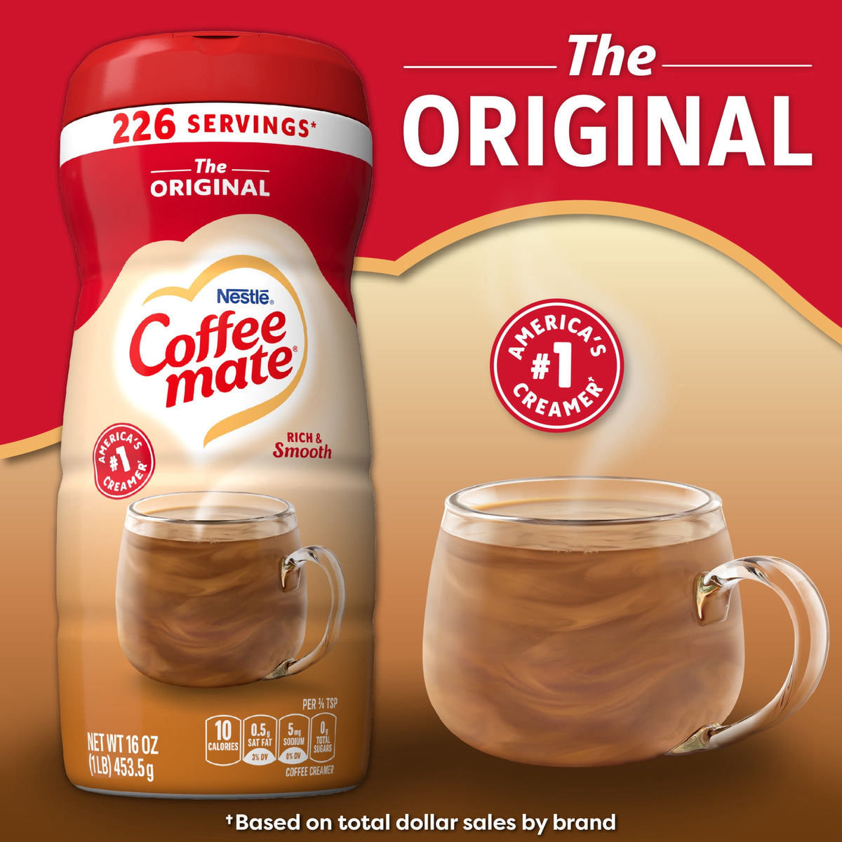 Coffee mate Original Powder Coffee Creamer, 16 oz