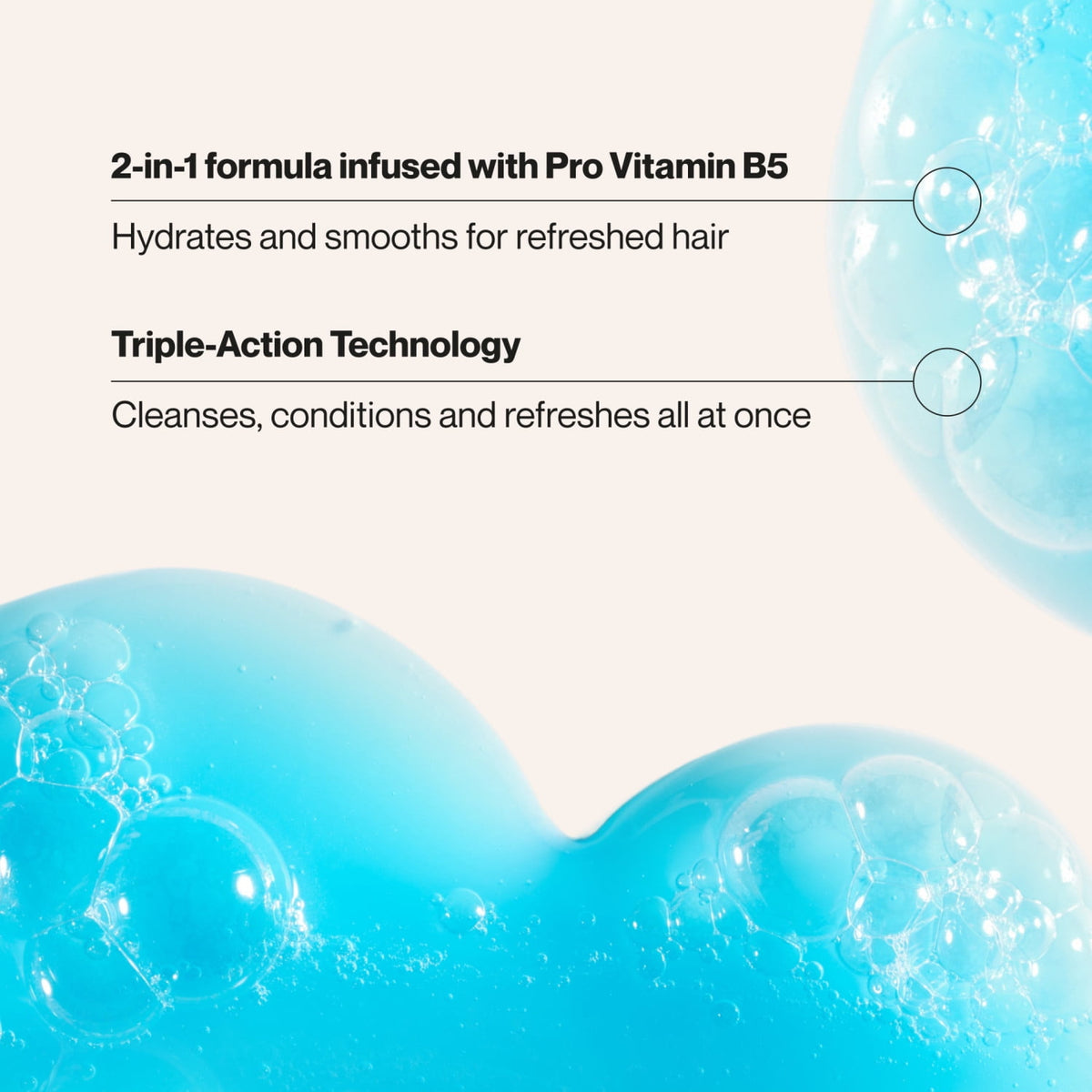 Suave Men Ocean Charge 2-in-1 Refreshing Shampoo & Conditioner with Pro Vitamin B5, 40 FL OZ Pump