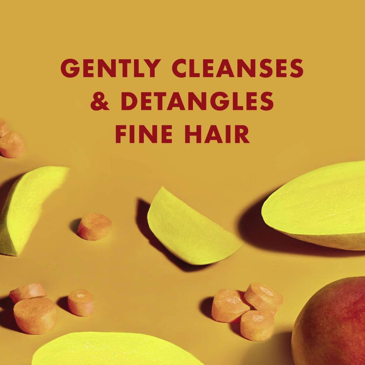 SheaMoisture Extra-Nourishing Shampoo hair care for Kids Mango Carrot with Shea Butter, 8 fl oz
