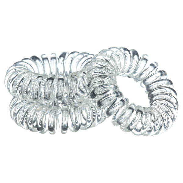 Goody Dentless Jelly Band Mini Coils, Ponytail Hair Accessories, Assorted Colors, 10 Ct