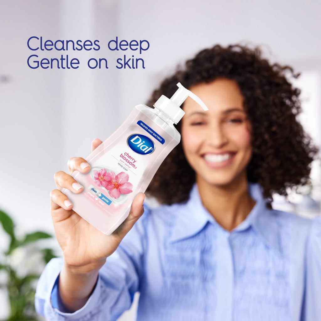 Dial Clean + Gentle Liquid Hand Soap, Cherry Blossom Gentle Hand Soap, 7.5 fl oz