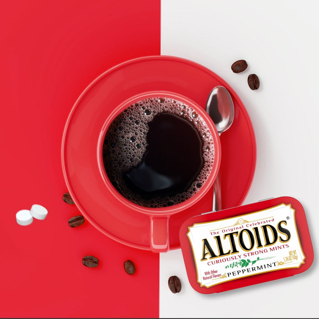 Altoids Classic Peppermint Breath Mints Hard Candy - 1.76 oz Tin