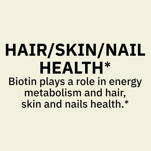Spring Valley Organic Extra Strength Biotin Vegetarian Gummies for Hair/Skin/Nail Health, Cherry, 10000 mcg, 90 Count