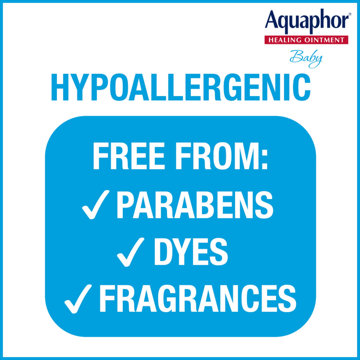 Aquaphor Baby Healing Ointment Skin Protectant, 1.75 OZ