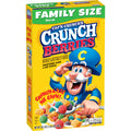 Cap'n Crunch Sweetened Corn & Oat Cereal Crunchy Berries Naturally & Artificially Flavored, 20.5 oz box