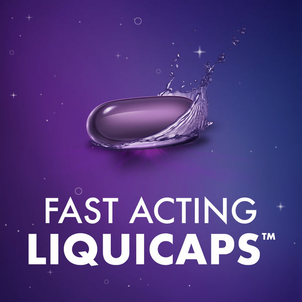 ZzzQuil LiquiCap Sleep Aid, Diphenhydramine 25mg HCl, 48 LiquiCaps