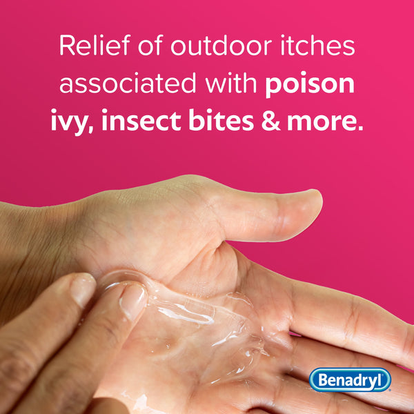 Benadryl Itch Relief Gel, Extra Strength, Soothing Relief, Scrapes, Insect Bites, 3.5 fl oz