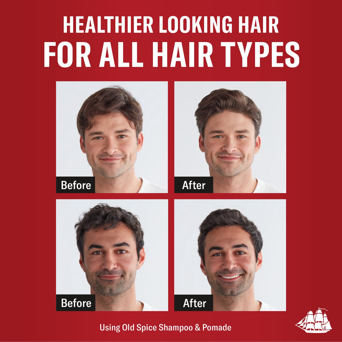 Old Spice Swagger 2in1 Mens Shampoo and Conditioner, Healthier, Fuller, More Moisturized Looking Hair, 13.5 fl oz