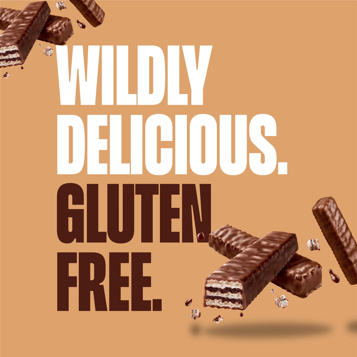 Glutino Gluten Free Milk Chocolate Wafers, 4.6 oz.