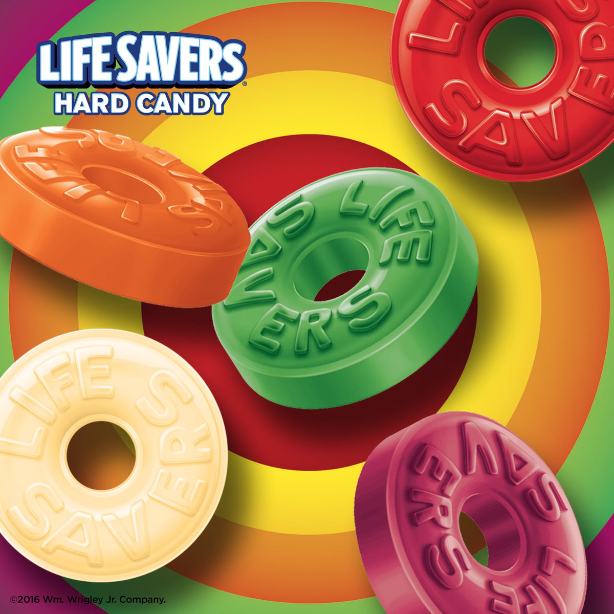 Life Savers 5 Flavors Hard Candy Individually Wrapped Fruit Candies - 6.25 oz Bag