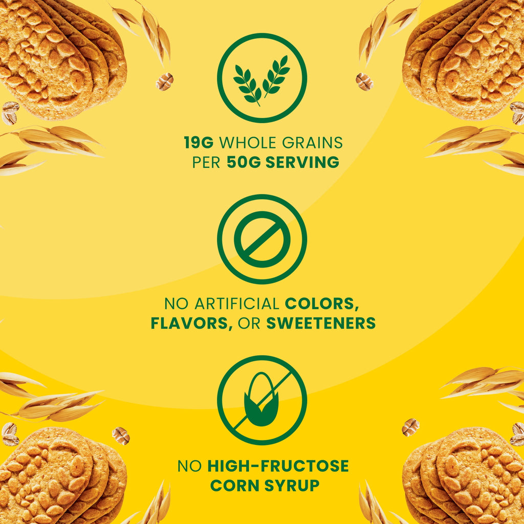 belVita Breakfast Bars Biscuits, Golden Oat, Value Pack, 12 Packs (4 Biscuits Per Pack)