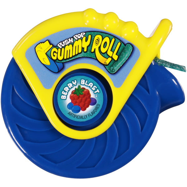 Push Pop Gummy Roll Assorted Flavors Gummy Candy, 1.4oz, 1 Count