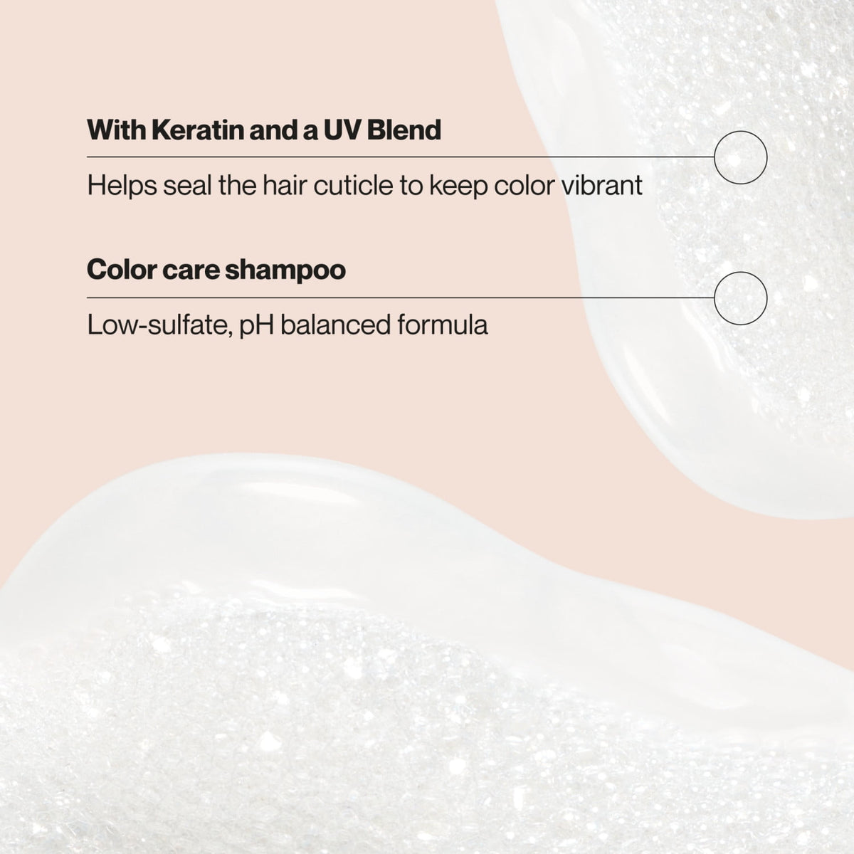 Suave Keratin Infusion Color Care Shampoo for Color Treated Hair, 48-hour Frizz Control, Smooths and Adds Shine, 28 fl oz