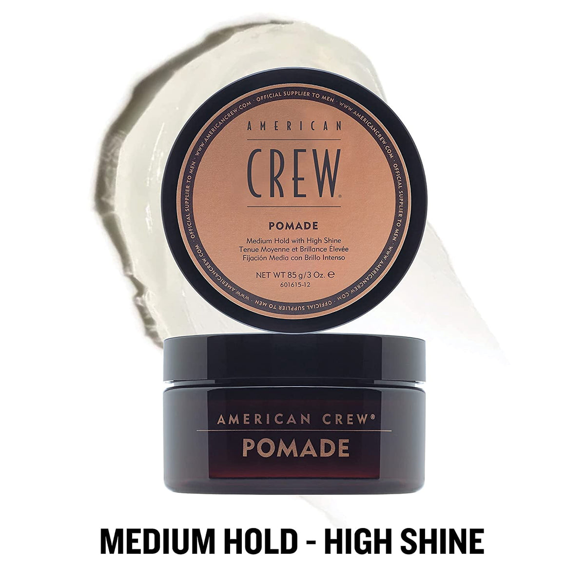 American Crew Pomade 3 Oz, With Medium Hold And High Shine
