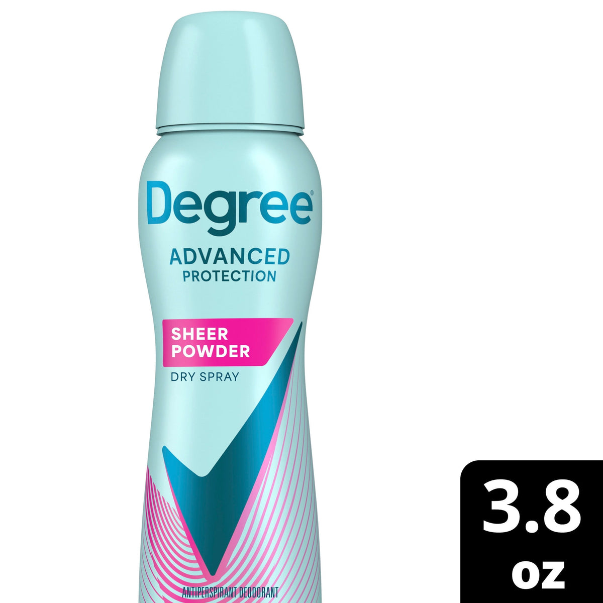 Degree Antiperspirant Deodorant Dry Spray 72-Hour Sweat And Odor Protection Sheer Powder Deodorant Spray For Women With Body Heat Activated