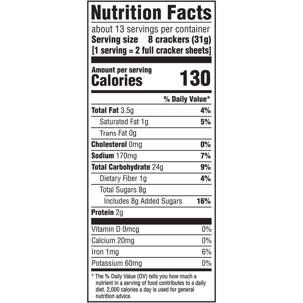 NABISCO GRAHAMS Original Graham Crackers, 14.4 oz