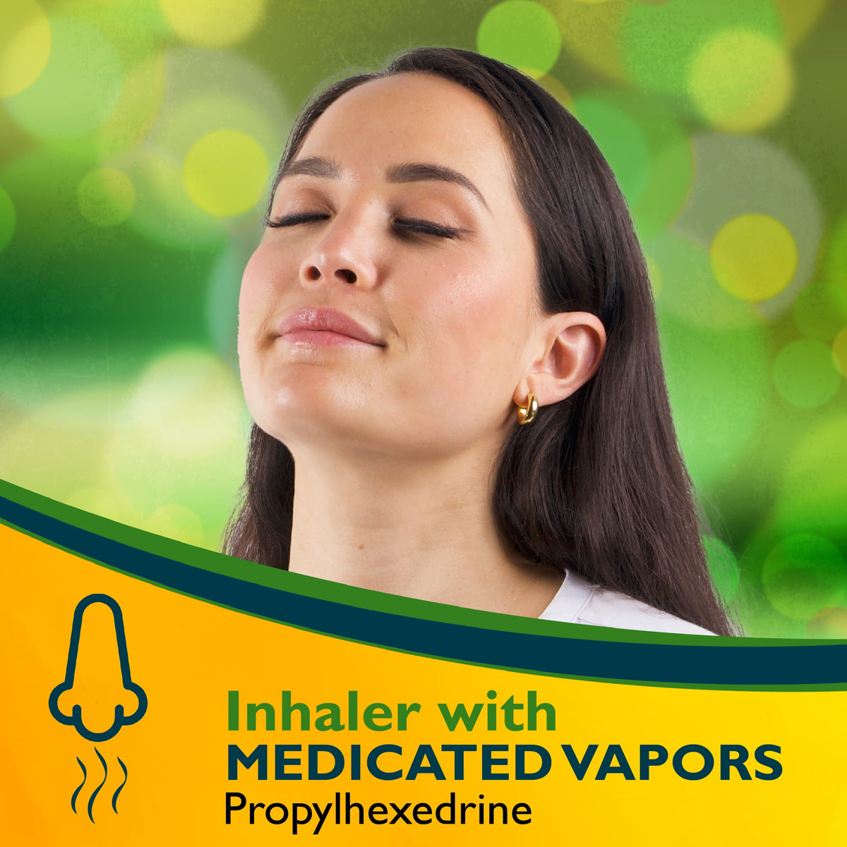 Benzedrex Nasal Decongestant Inhaler With Medicated Vapors