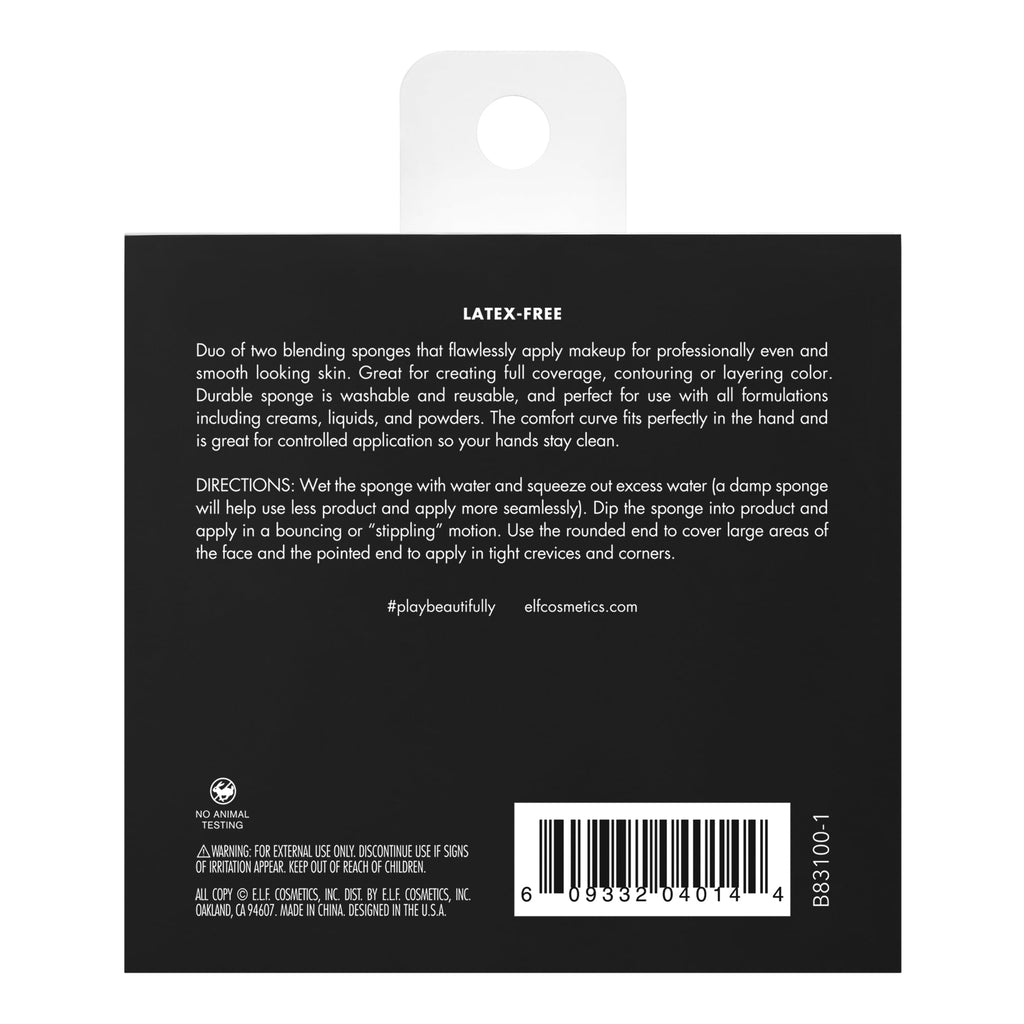 e.l.f. Total Face Sponge Duo