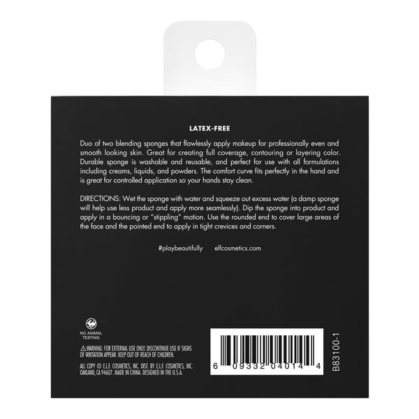 e.l.f. Total Face Sponge Duo