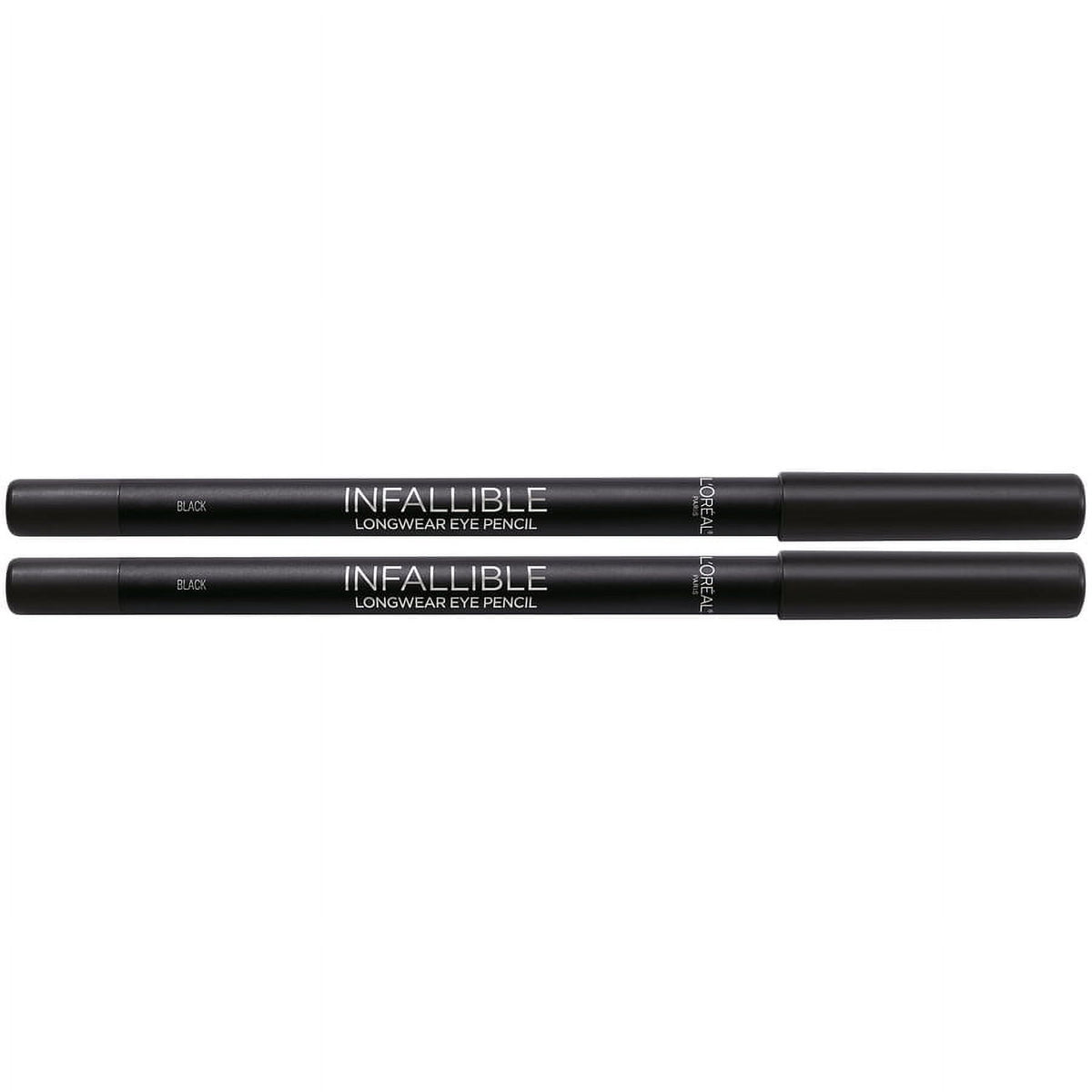 L'Oreal Paris Infallible Pro Last Waterproof Eyeliner, Black, 2 Pack