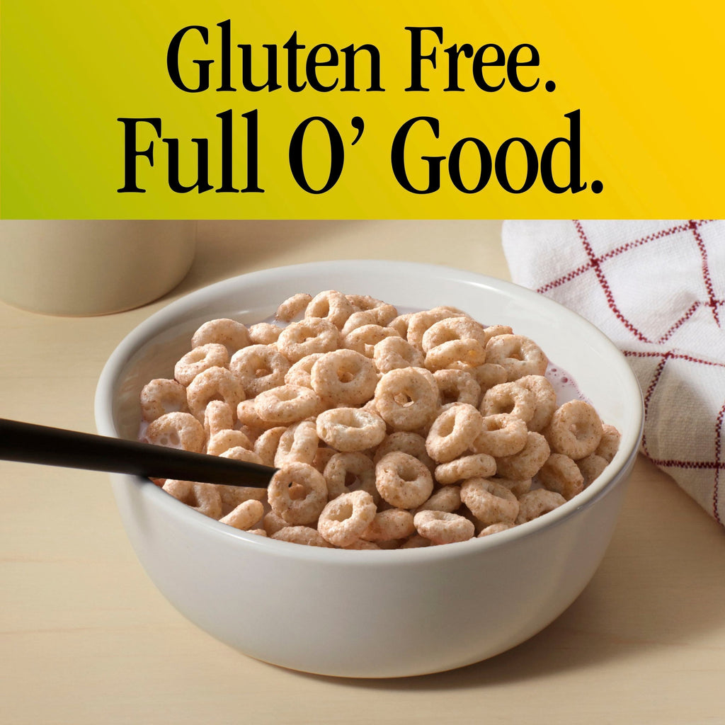 Apple Cinnamon Cheerios, Heart Healthy Gluten Free Cereal, Family Size, 19 oz