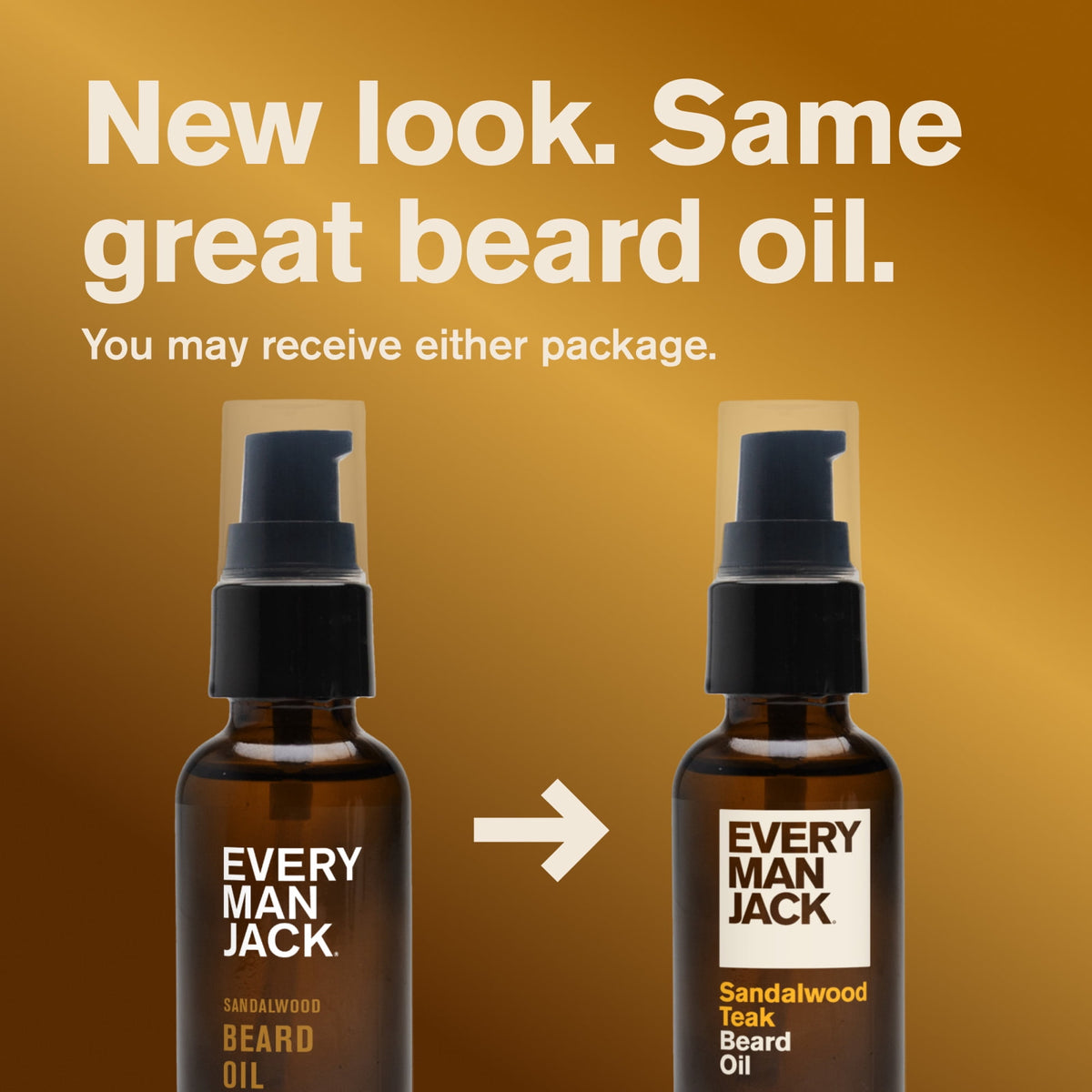 Every Man Jack Sandalwood Teak Beard Oil for Men Moisturizes Your Beard with Shea Butter and Argan Oil with Shea Butter, Argan Oil, 1 fl oz, 1 Count