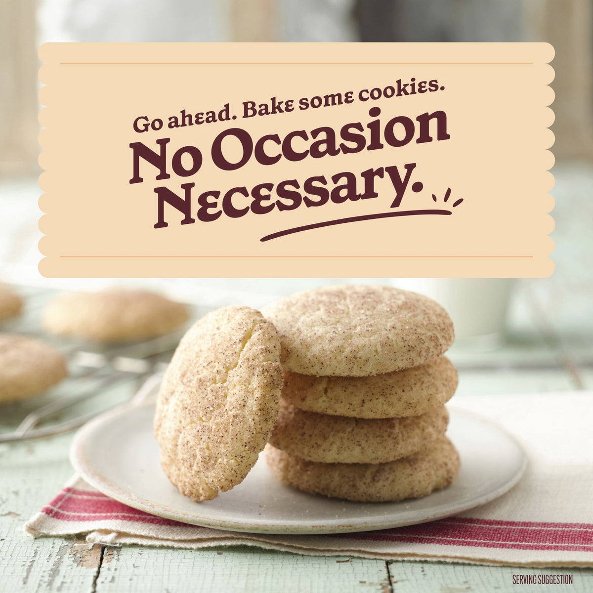 Betty Crocker Snickerdoodle Cookies, Cookie Baking Mix, 17.9 oz