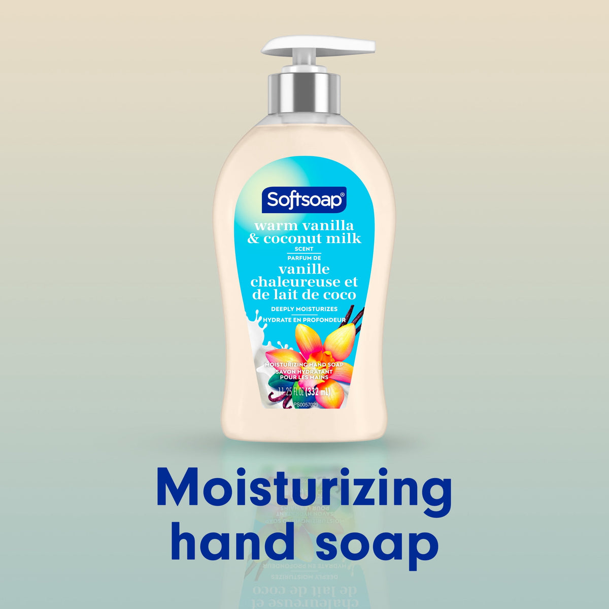Softsoap Moisturizing Hand Soap, Warm Vanilla & Coconut Milk Scent, 11.25 fl oz