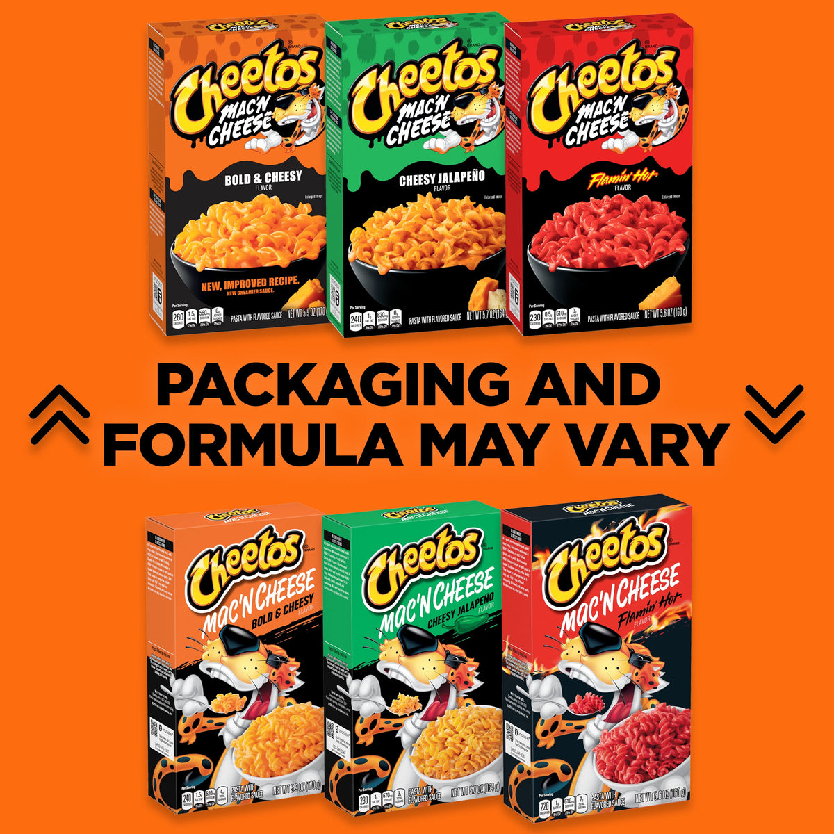 Cheetos Mac N Cheese Pasta with Flavored Sauce Bold & Cheesy Flavor, 5.9 oz Box
