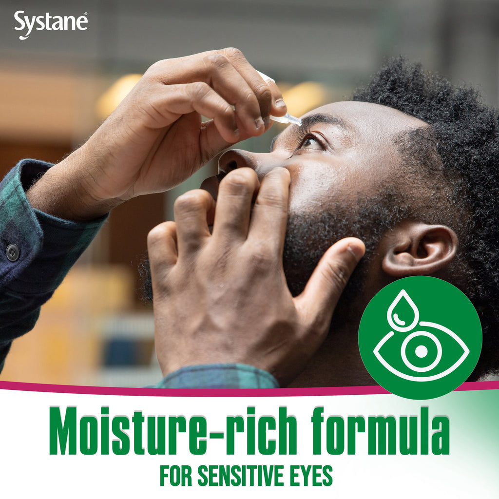 Systane Ultra Preservative Free Eye Lubricant Drops for Dry Eyes, 60 Count Vials