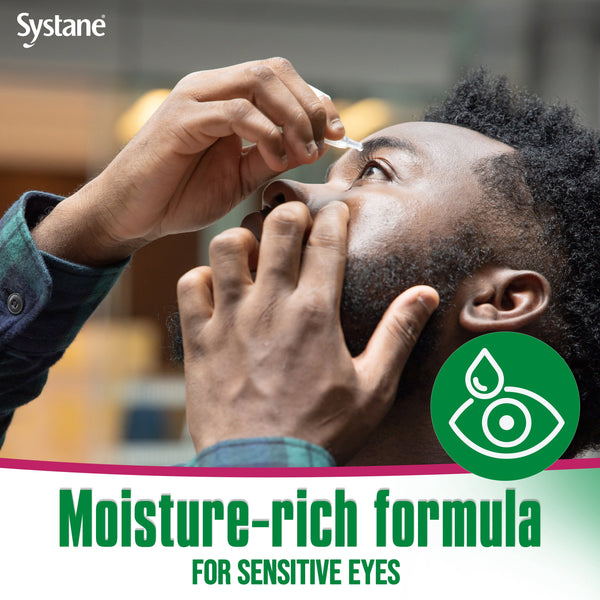 Systane Ultra Preservative Free Eye Lubricant Drops for Dry Eyes, 60 Count Vials