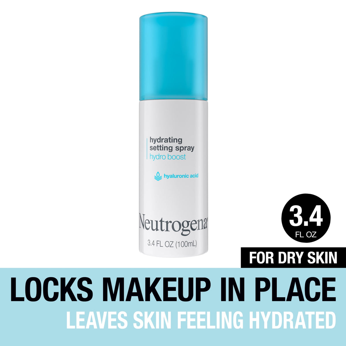 Neutrogena Hydro Boost Hydrating Makeup Setting Spray, 3.4 fl. oz