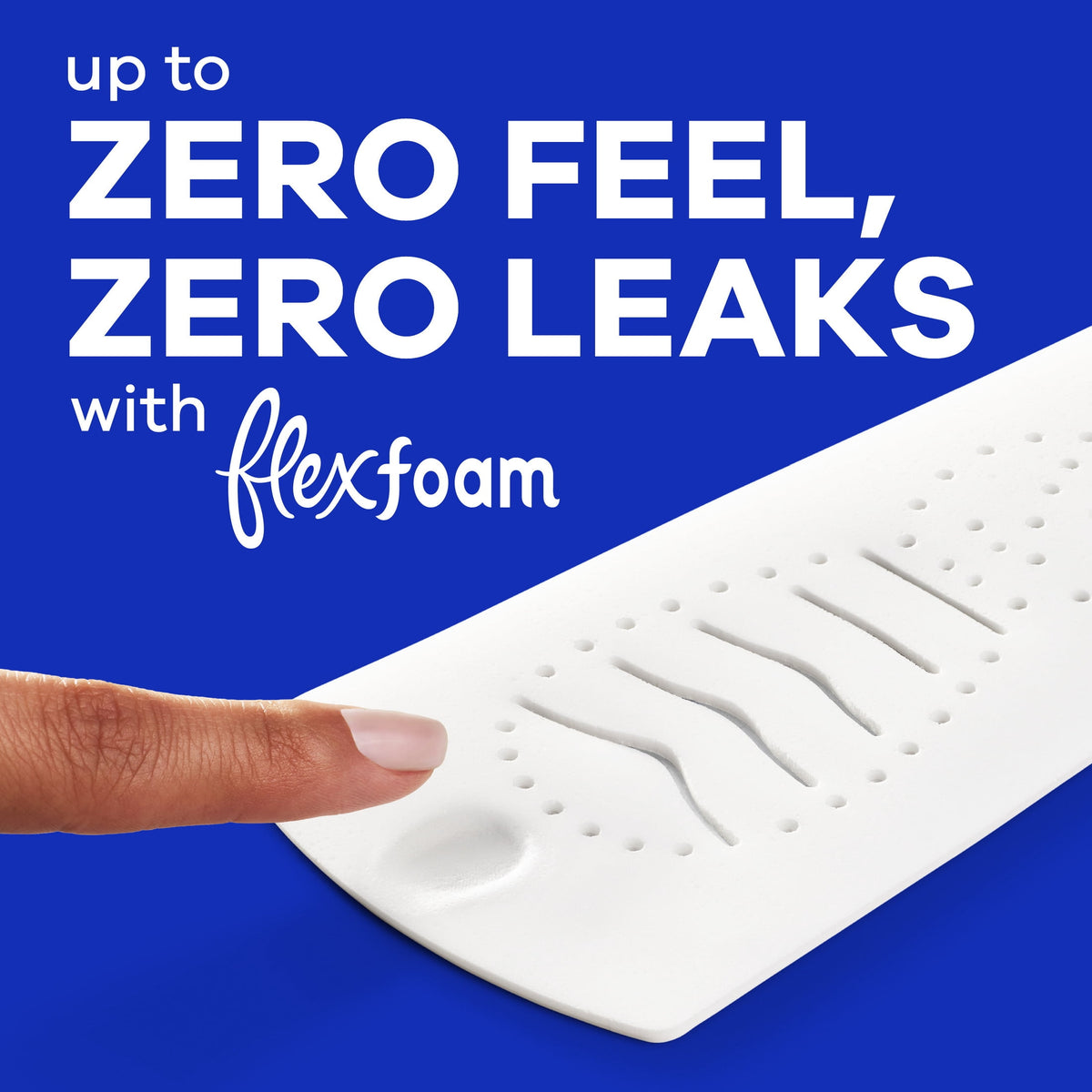 Always Infinity FlexFoam Pads, Size 4, Overnight, Wings, Unscented, 26 Count