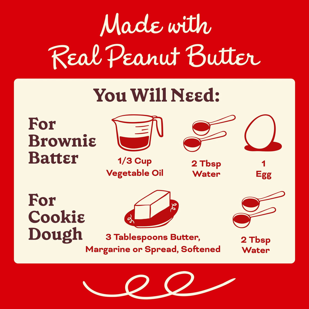 Betty Crocker Delights Peanut Butter Cookie Brownie Bar Mix, 17.2 oz.
