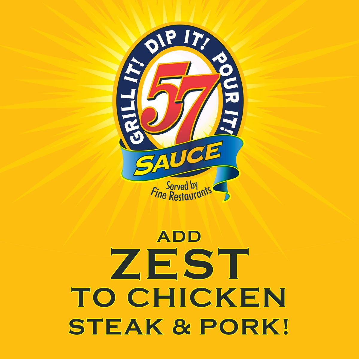 Heinz 57 Sauce, 10 oz Bottle