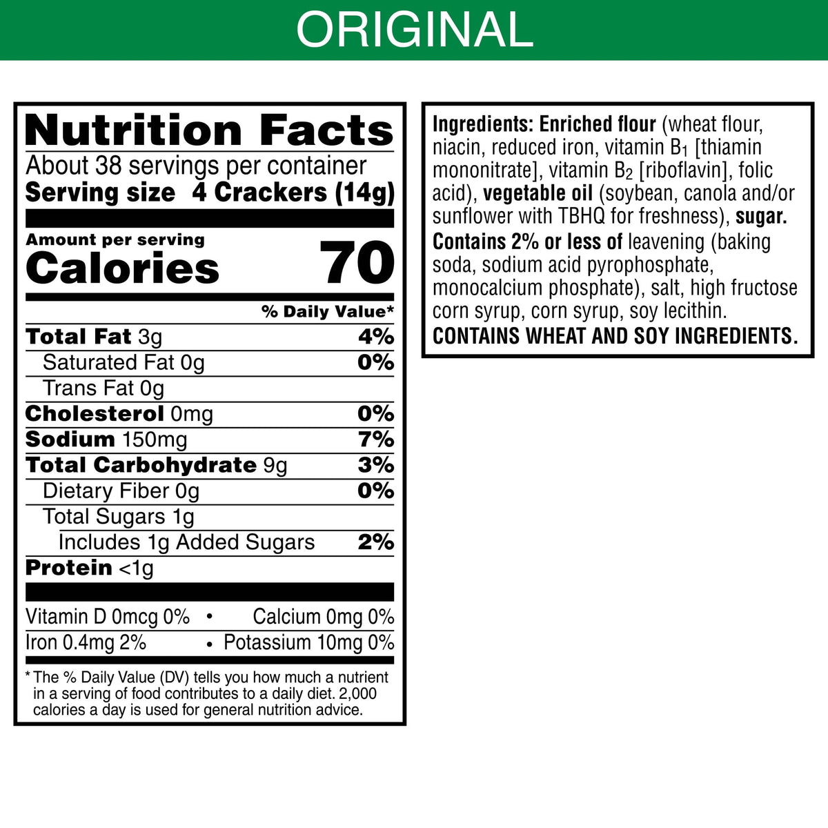 Club Snack Stacks Original Crackers, Lunch Snacks, 9 Count
