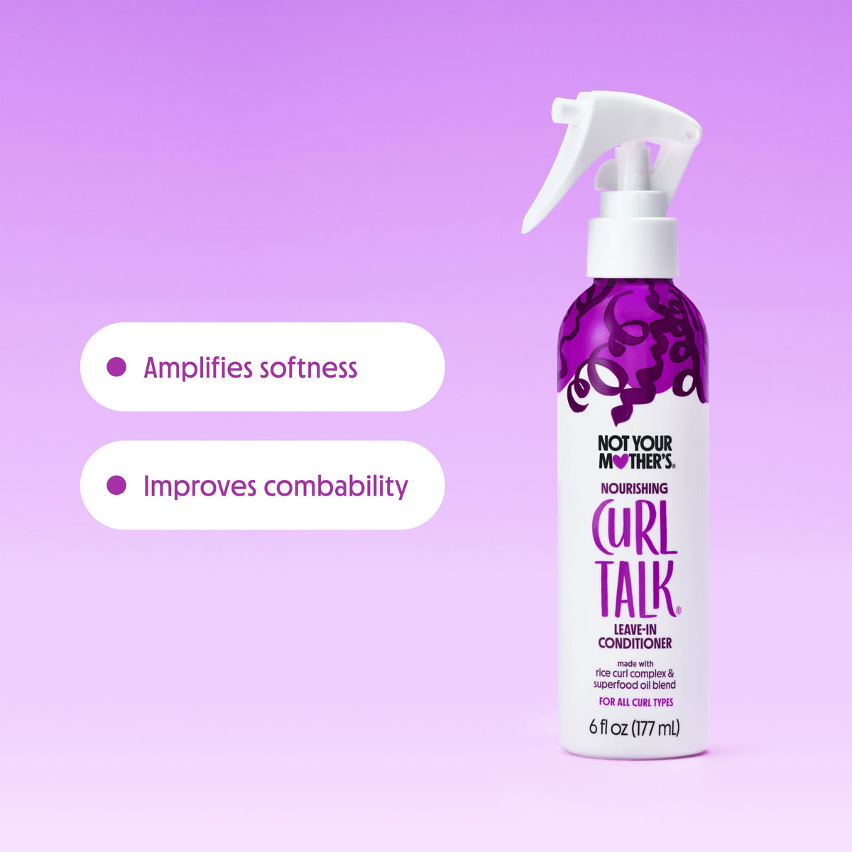 Not Your Mother's Curl Talk Leave-In Conditioner, 6 fl oz