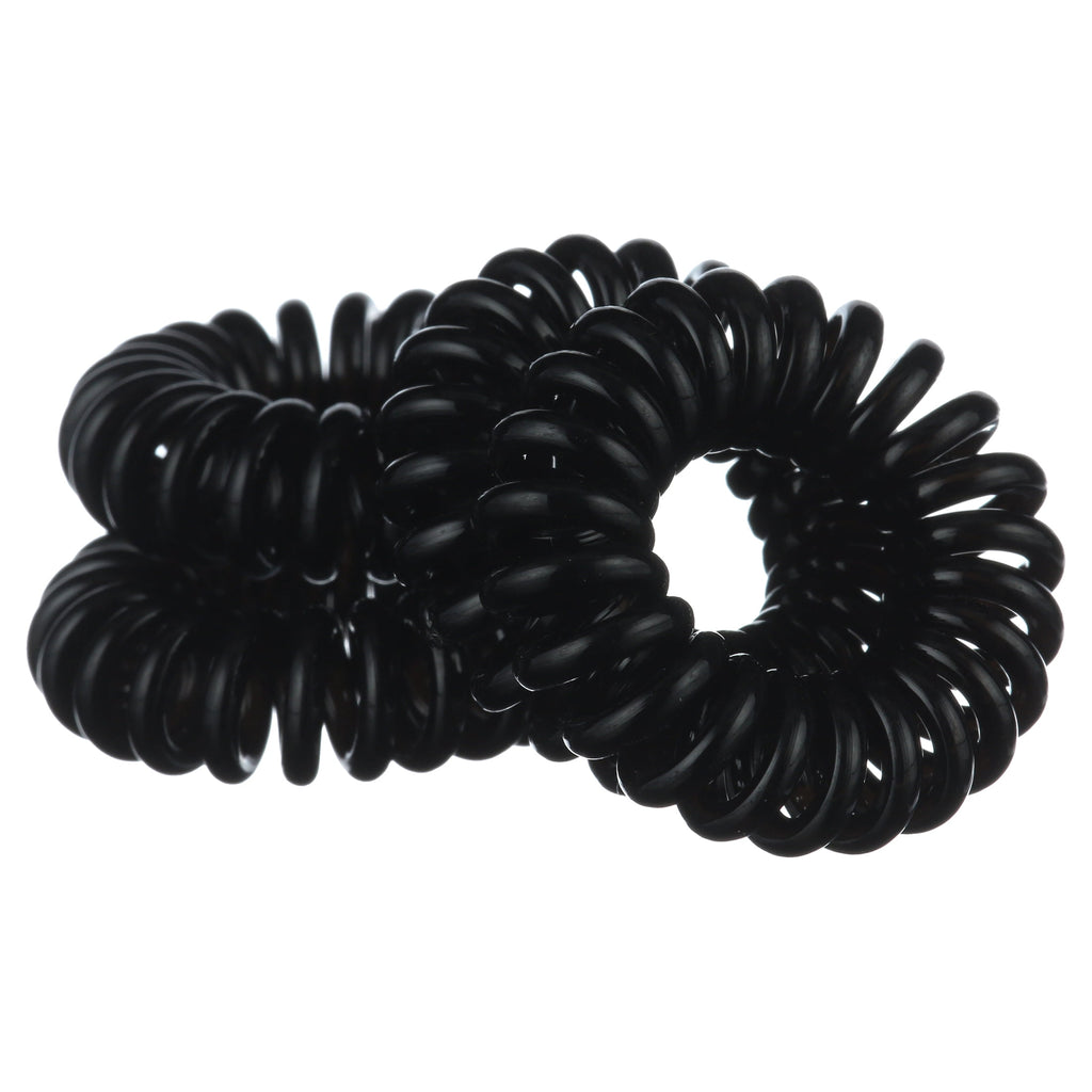 Goody Dentless Jelly Band Mini Coils, Ponytail Hair Accessories, Assorted Colors, 10 Ct