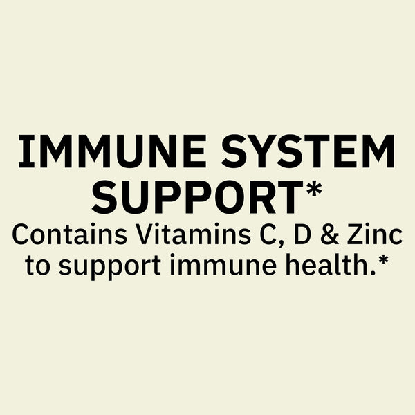 Spring Valley Immune Plus Dietary Supplement Vegetarian Gummies for Immune System Support, Elderberry, 60 Count