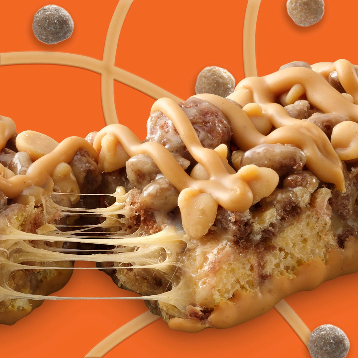 REESE'S Puffs Cereal Treat Bars, Peanut Butter and Cocoa, Value Pack, 16 Count, 13.6 oz