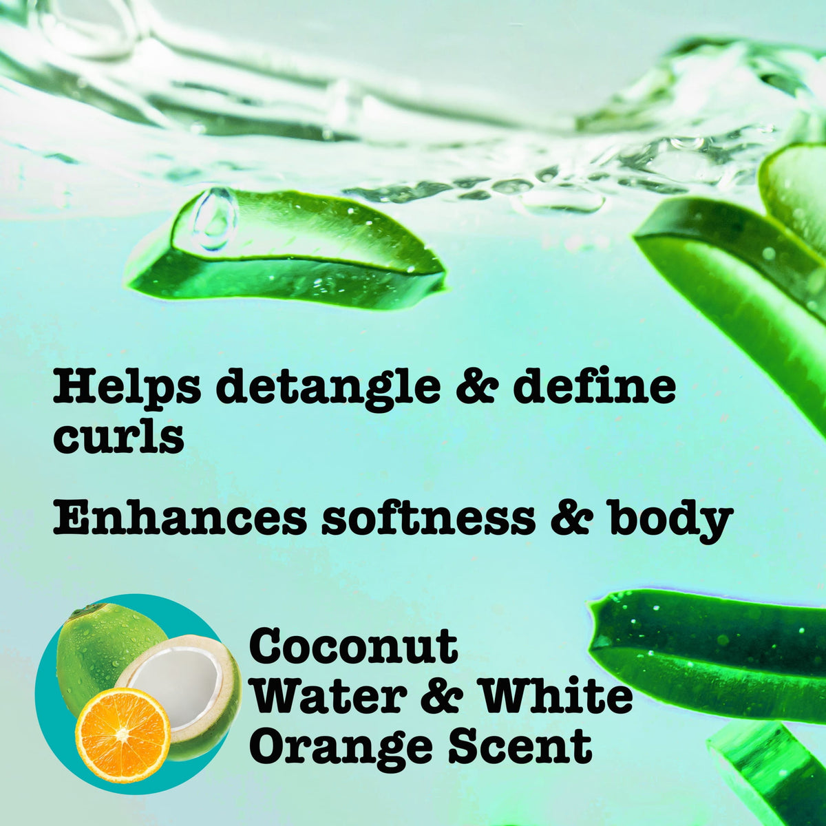 Maui Moisture Curl Quench + Coconut Oil Hydrating Curl Smoothie, Styling Cream, 12 oz