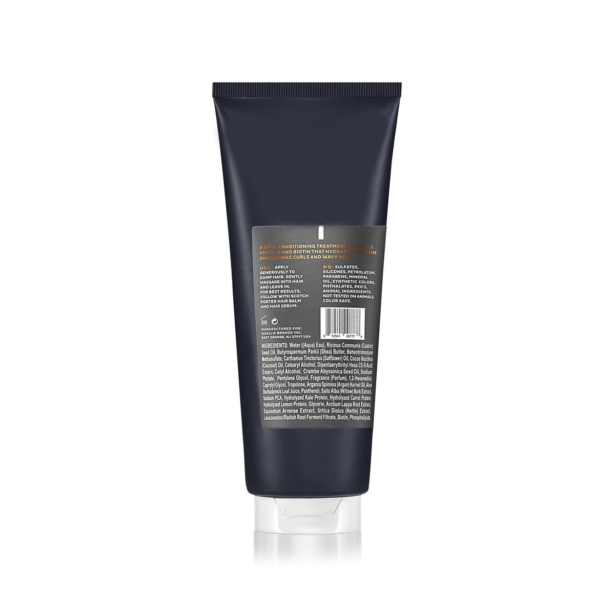 Scotch Porter Leave-In Hair Conditioner, 7.1 oz tube, Curly, Coily or Wavy Hair, Moisturizing